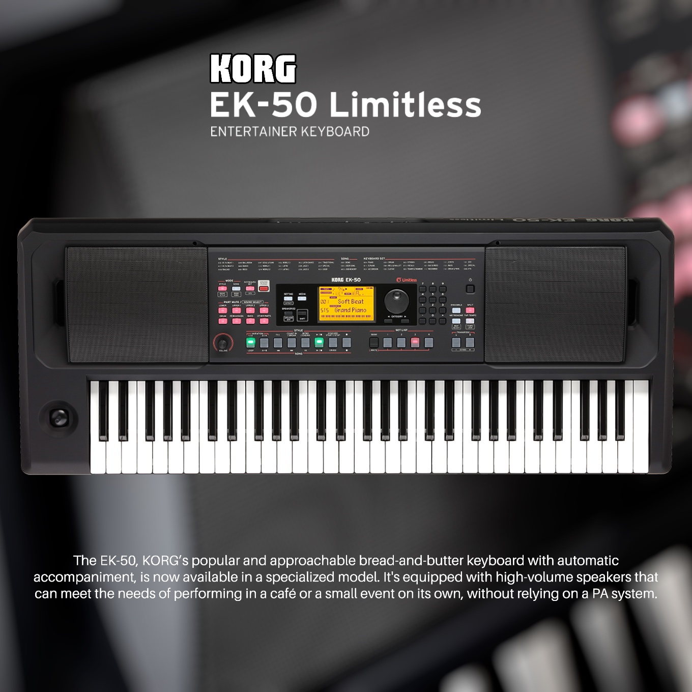 Korg ek deals 50 limitless price